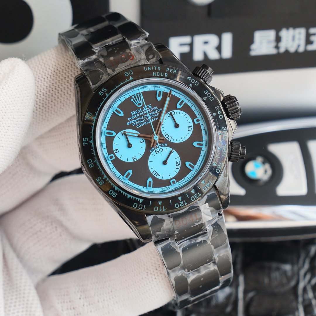 DAYTONA 40MM CUSTOM ALL BLACK