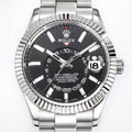 Rolex Sky-Dweller 42mm Silver Black Dial