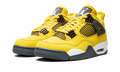 Nike Air Jordan 4 Yellow Black Suede 05