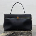 Celine 2026 Rectangle Bag 24.5cm Black Soft Calfskin