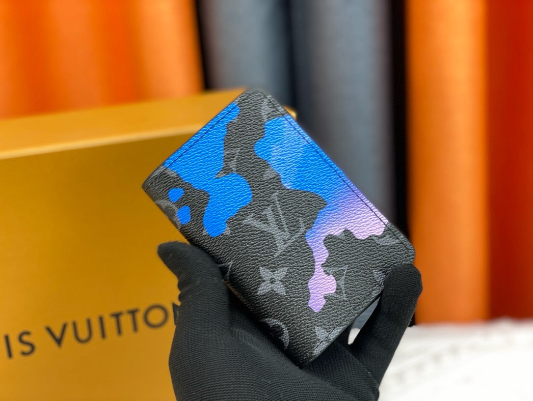 Louis Vuitton Virgil Abloh Watercolor Pocket Organizer