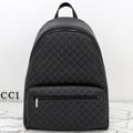 Gucci 2026 Essence Classic Backpack 45cm Canvas Leather