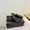 Chanel 2026  Slingback Loafers 35mm Shiny Calfskin 780968