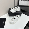 Chanel 2026 Premium Casual Sneakers 55mm Mesh Calfskin 894895