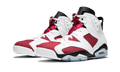 Nike Air Jordan 6 Retro Carmine Red White Leather