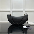 Prada 2026 Large Demi-Lune Shoulder Bag 42cm Calfskin