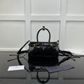 Prada 2026 Bonnie Mini Handbag 24cm Patent Leather