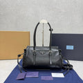 Prada 2026 Soft Medium Shoulder Bag 33cm Calfskin