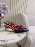 VT 26s Cherry Blossom Slingback 40 Calfskin