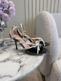 VT 26s Bow-tie High Heel Sandal 85 Patent Leather 724403