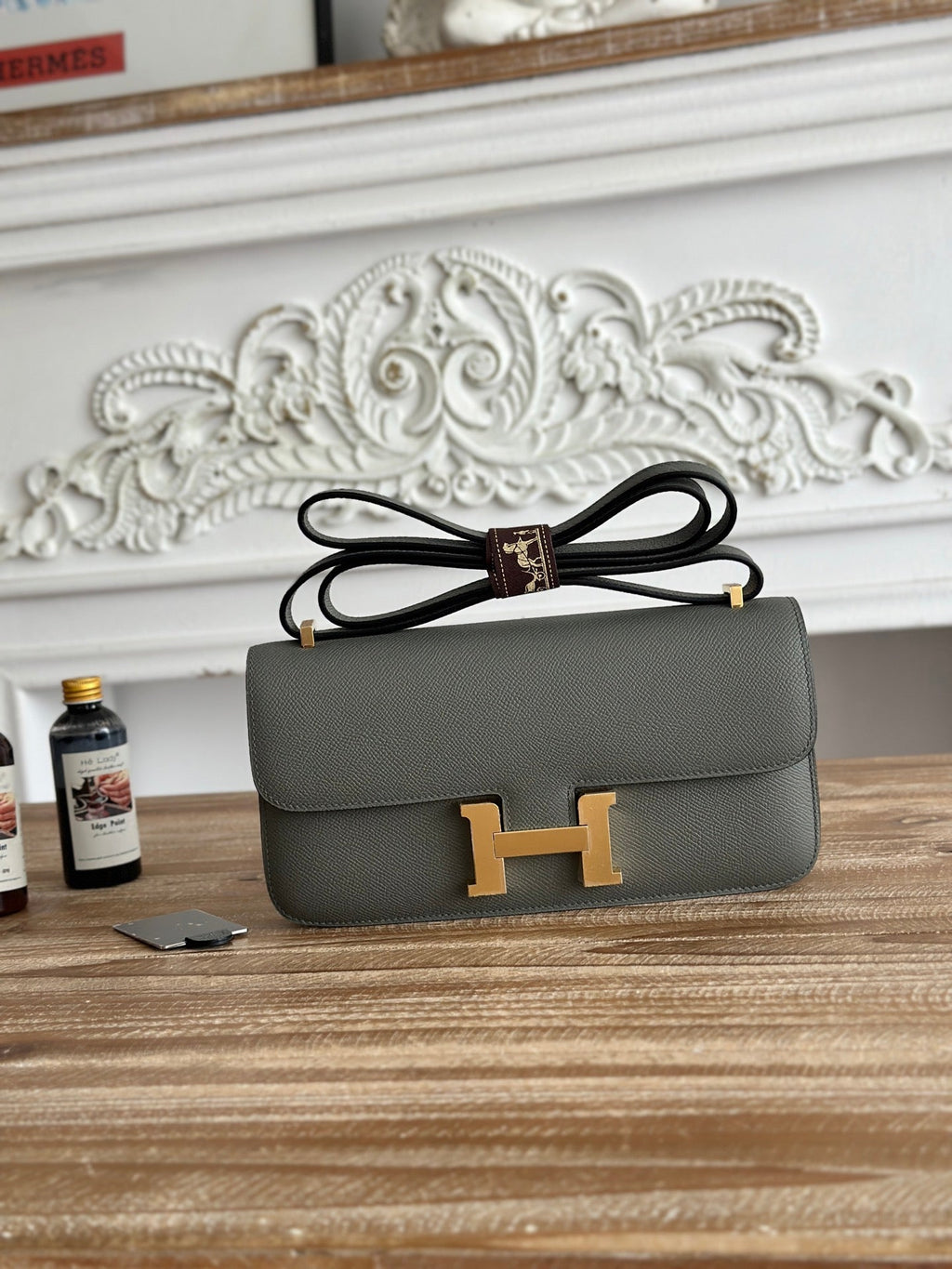 High-end Hermes 2026 Constance Elan 26cm Bag Epsom Leather 2