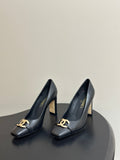 Chanel 2026 Chunky High Heels Leather Sheepskin 834665