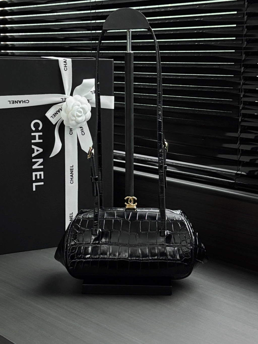 Chanel 2026 Clutch With Strap 28cm Multicolors Leather