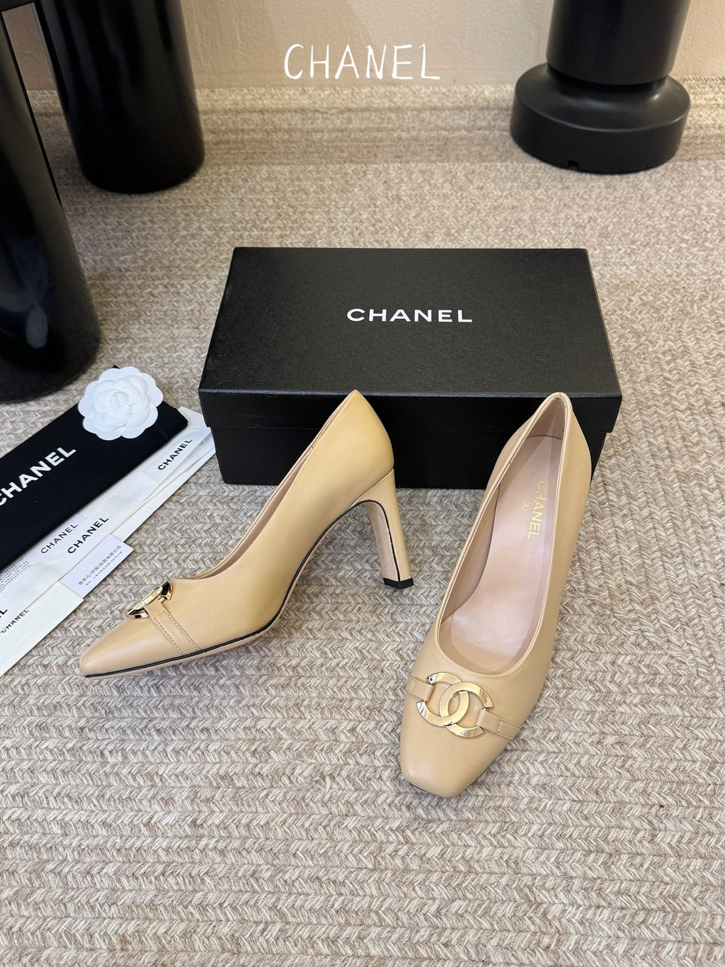 Chanel 2026 Pumps Sheepskin 835689