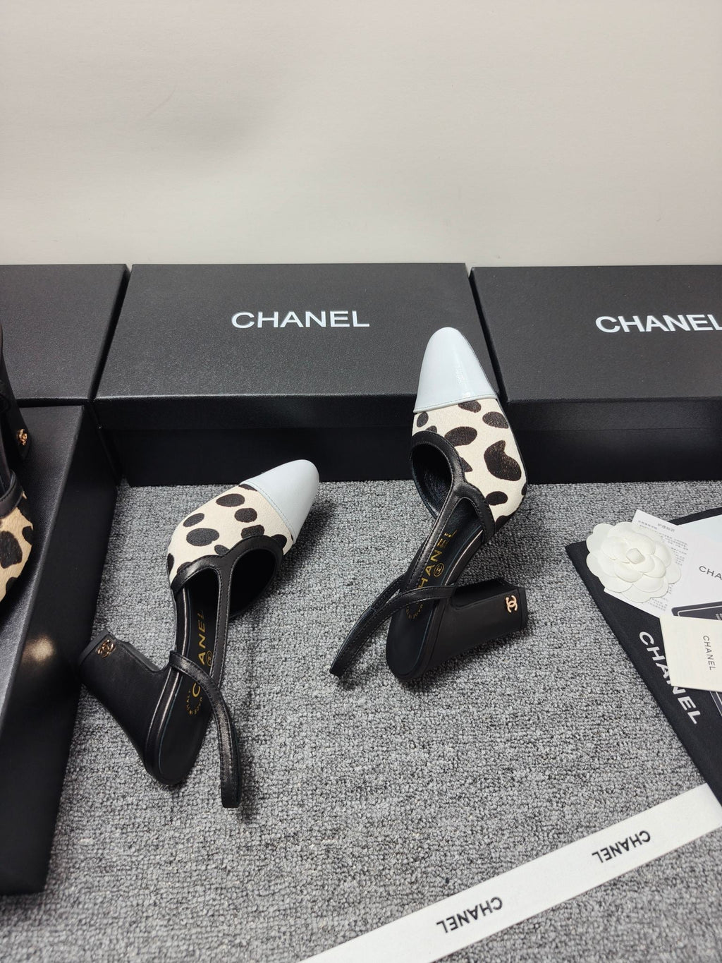 Chanel 2026 Slingback Horsehair Sheepskin 856006