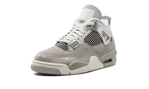 Nike Air Jordan 4 Frozen Light Gray Suede
